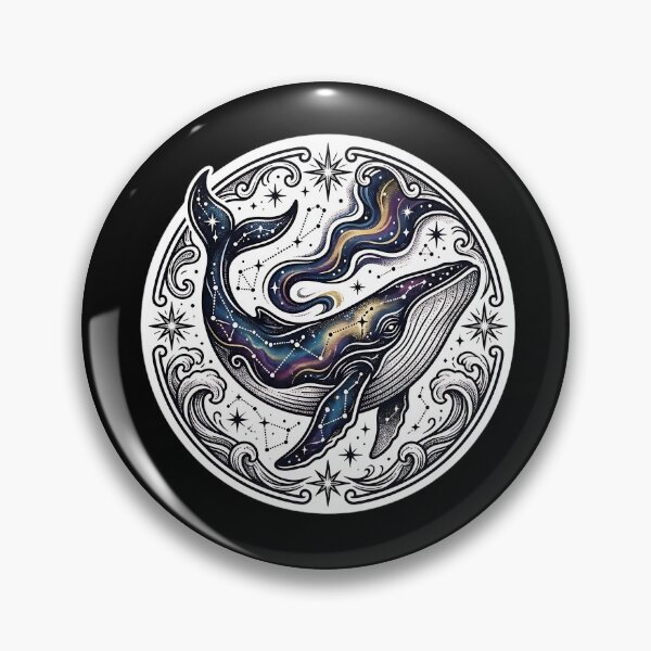 Item preview, Cosmic Space Whale Illustration designed and sold by HoruxDesign.