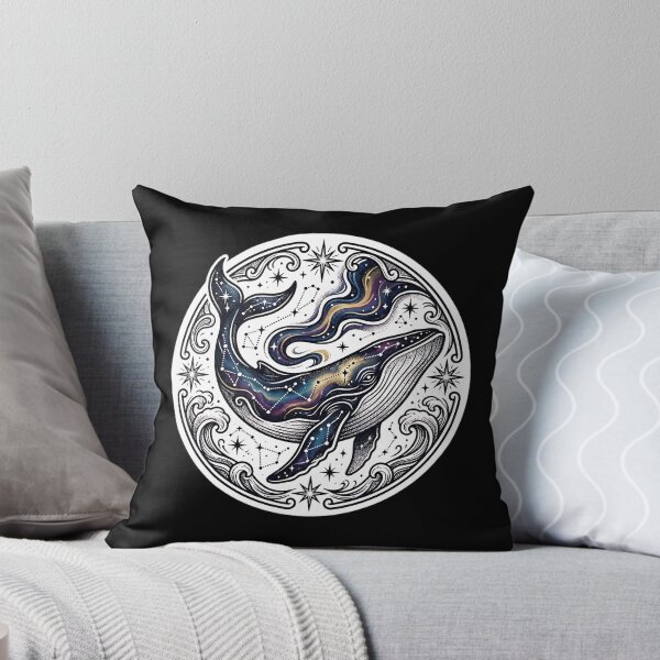 Item preview, Cosmic Space Whale Illustration designed and sold by HoruxDesign.