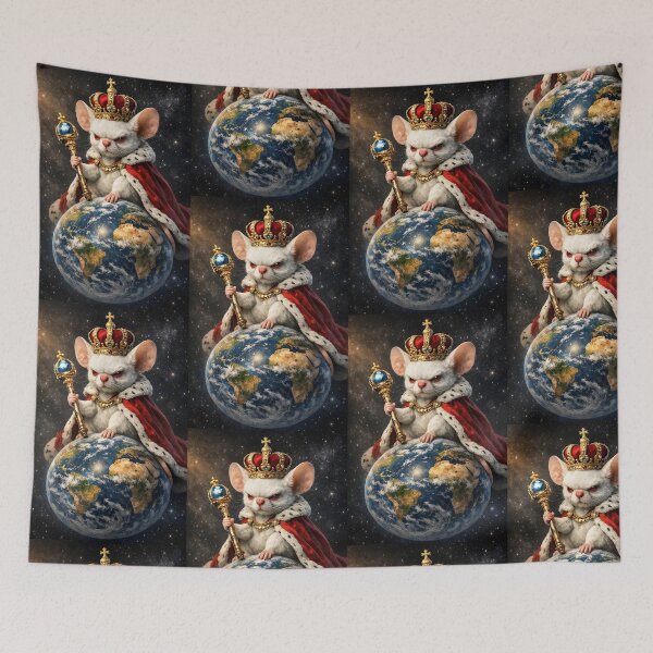 Item preview, The clever big-headed mouse who rules the world! designed and sold by ShidoArt.