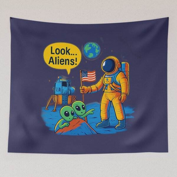 Item preview, The Aliens have arrived designed and sold by Geep-OG-Design.
