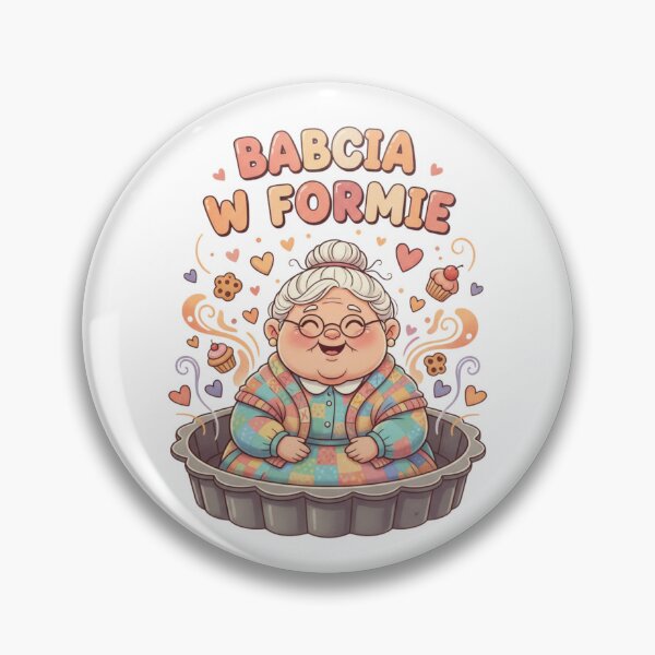 Item preview, Babcia w formie designed and sold by LaurannaDesign.