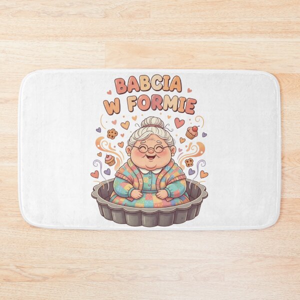Item preview, Babcia w formie designed and sold by LaurannaDesign.