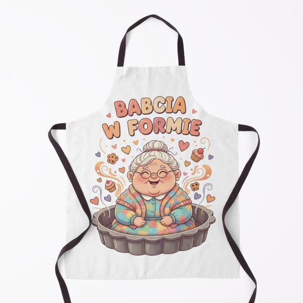 Item preview, Babcia w formie designed and sold by LaurannaDesign.