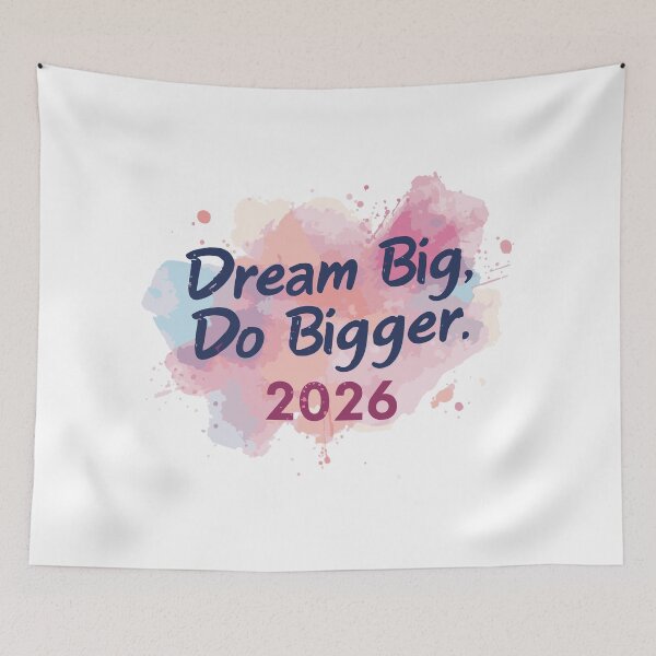 Item preview, Dream Big Do Bigger 2026 designed and sold by DavidTeeStudio.