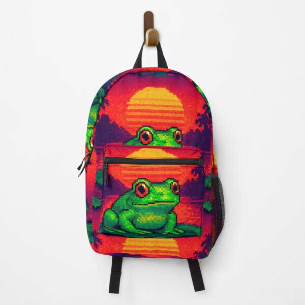 Item preview, Retro 8-bit Pixel Froggy designed and sold by HUBKOJ.