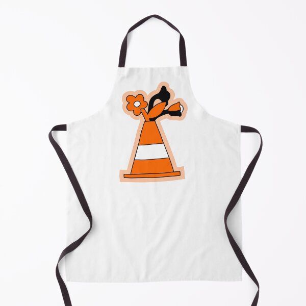 Item preview, Cartoon Traffic Cone designed and sold by WokeBespoke.