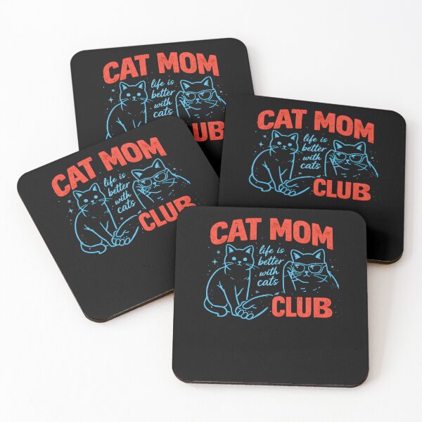 Item preview, Cat Mom Club Life Is Better With Cats Cat Lover designed and sold by SofenArt.