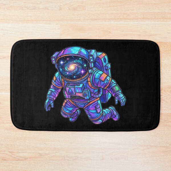 Item preview, Galaxy Neon Astronaut  designed and sold by HoruxDesign.