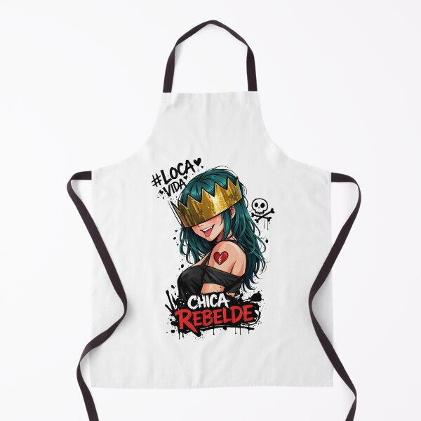 Item preview, Chica Rebelde – Rebel Girl Crown Illustration designed and sold by Senkov.