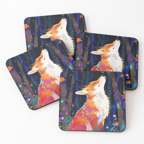 Item preview, Fox of Flame in Forest Dream (V6) designed and sold by SabaMirzique.