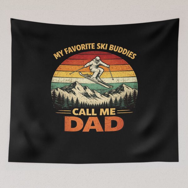 Item preview, My Favorite Ski Buddies Call Me Dad designed and sold by SofenArt.