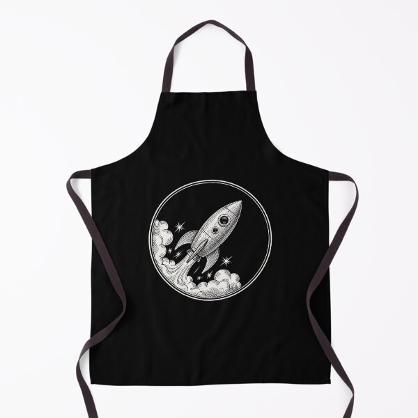 Item preview, NASA Retro Vintage Rocket Moon designed and sold by HoruxDesign.
