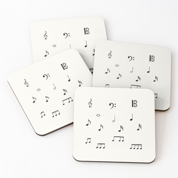 Item preview, Set of musical notes and clefs designed and sold by AngieMStore.
