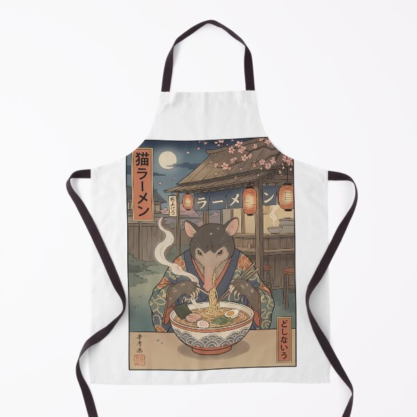 Item preview, Aardvark Eating Ramen Japanese Ukiyo-e Art designed and sold by k3rstman1.