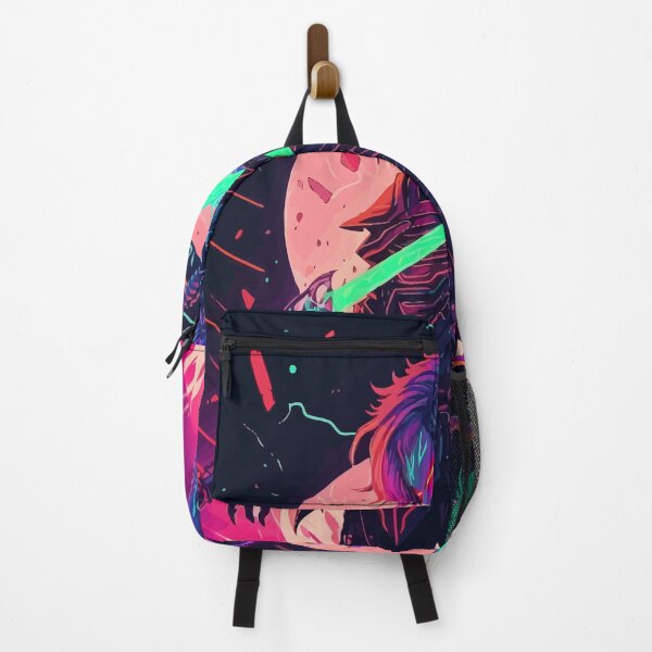 Item preview, Neon Cyberpunk Samurai Warrior designed and sold by Design Atlas.