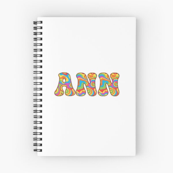 Item preview, ❤️ Ann Personalized Name Wavy Retro Shirt, Coffee Mug, Sticker Gift designed and sold by HelixPedia.