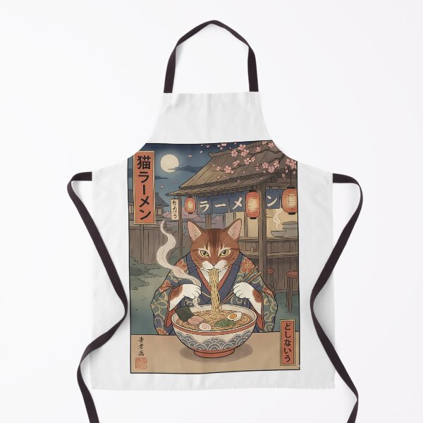 Item preview, Japanese Abyssinian Cat Ramen designed and sold by k3rstman1.