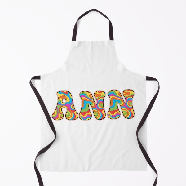Item preview, ❤️ Ann Personalized Name Wavy Retro Shirt, Coffee Mug, Sticker Gift designed and sold by HelixPedia.