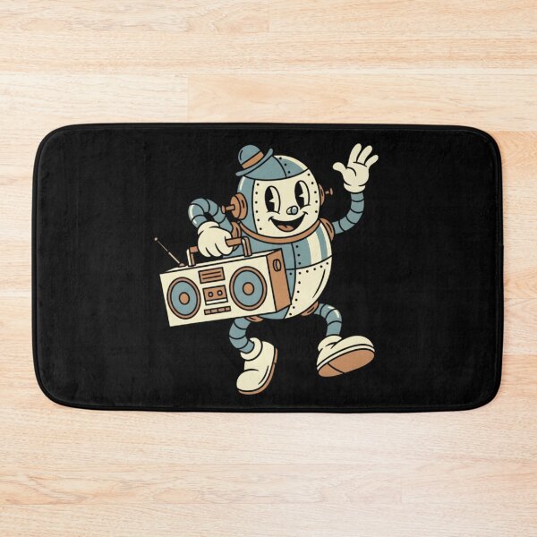Item preview, Retro Dancing Robot Cartoon designed and sold by HoruxDesign.