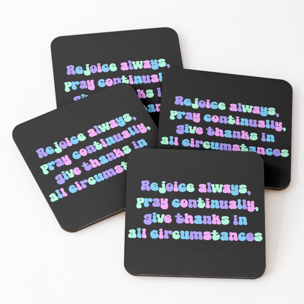 Item preview, 1 THESSALONIANS 5:16-18 designed and sold by CleanHeart.