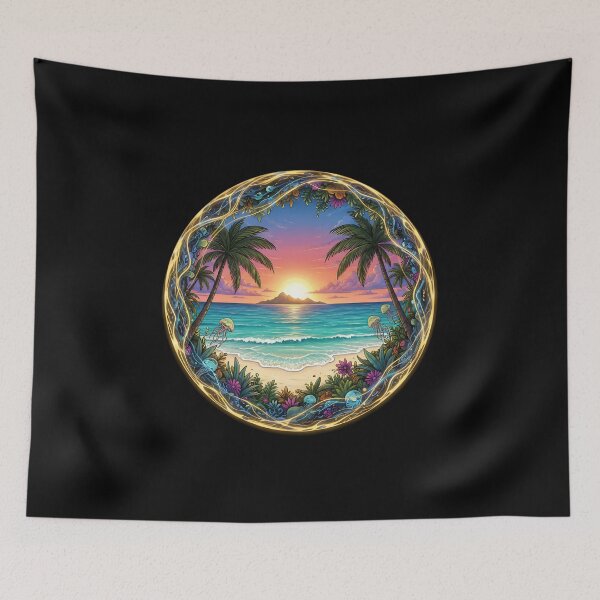 Item preview, Cosmic Space Portal to Paradise designed and sold by HoruxDesign.