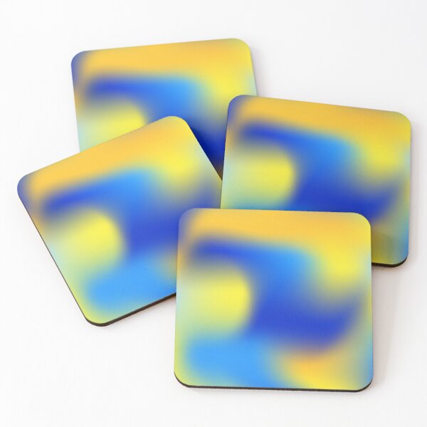 Item preview, Blue and Yellow Gradient Abstract Design designed and sold by patternsoup.