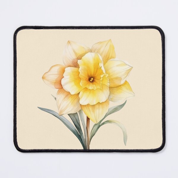 Item preview, Closeup of a Yellow Daffodil Flower designed and sold by Violet Peonies.