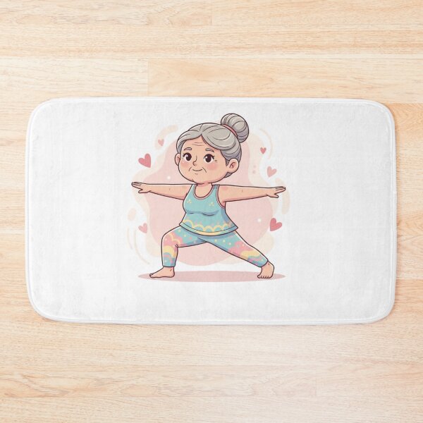 Item preview, Yoga Grandma – Calm & Balance designed and sold by LaurannaDesign.