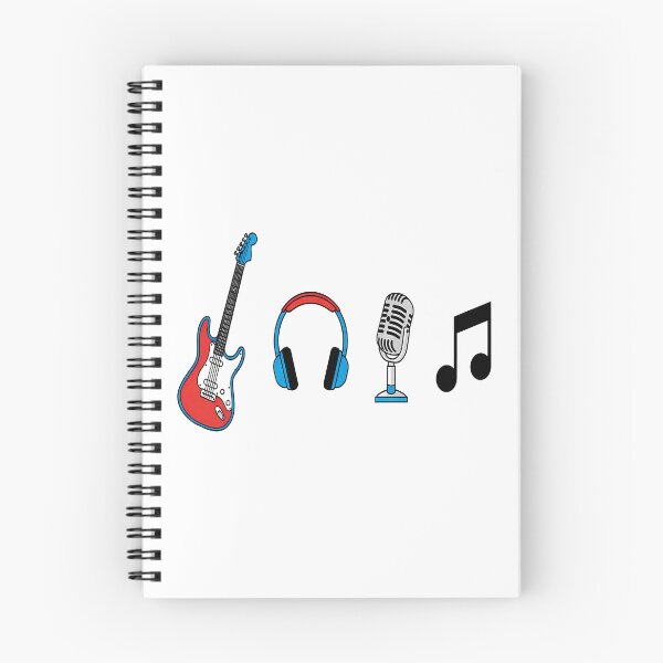 Item preview, Music Icon Set Electric Guitar Headphones Microphone Note designed and sold by sky11PP.