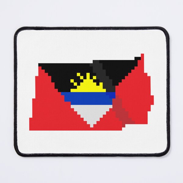 Item preview, Flag of Antigua Barbuda, a flag with a pixel art designed and sold by massingso.
