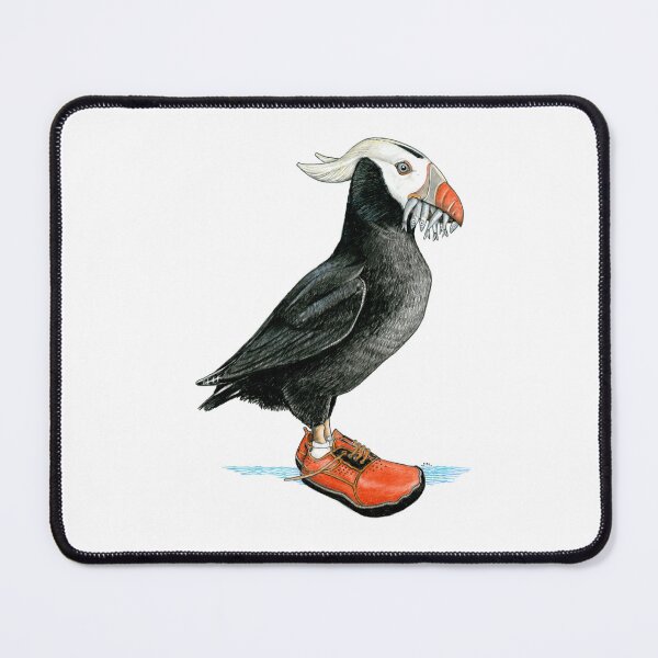 Item preview, Tufted Puffin in Water Shoes designed and sold by JimsBirds.