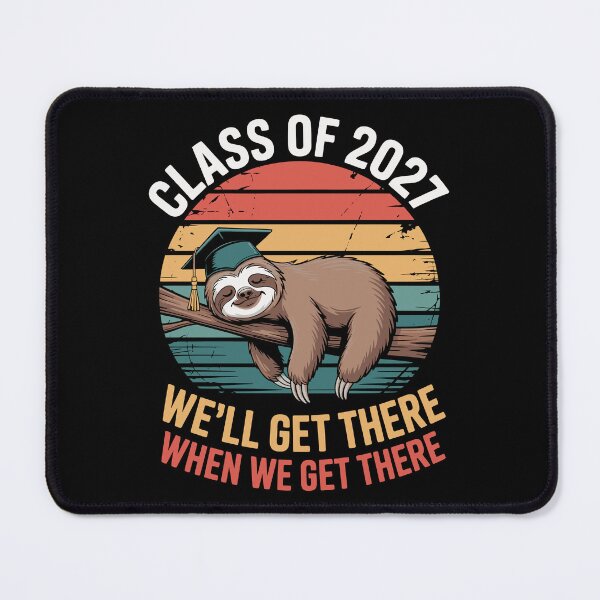 Item preview, Class of 2027 Sloth Graduation designed and sold by jkrphoto.