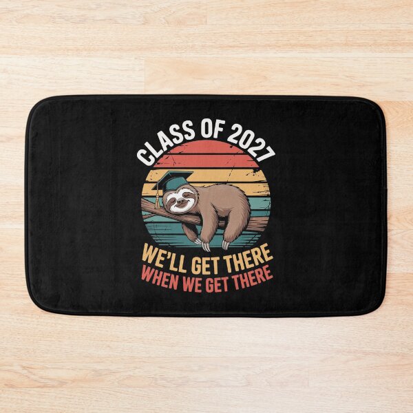 Item preview, Class of 2027 Sloth Graduation designed and sold by jkrphoto.