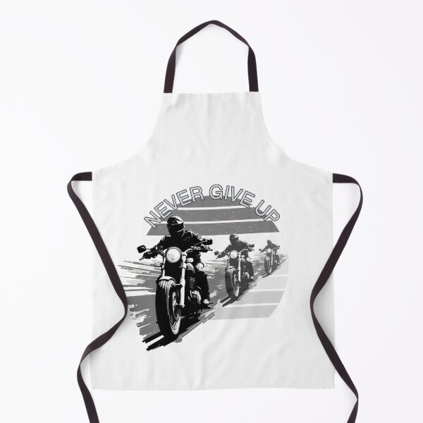 Item preview, Never Give Up Motorcycle Rider – Powerful Vintage Biker Art, Inspirational & Funny Gift for True Riders designed and sold by Williams Anderson.