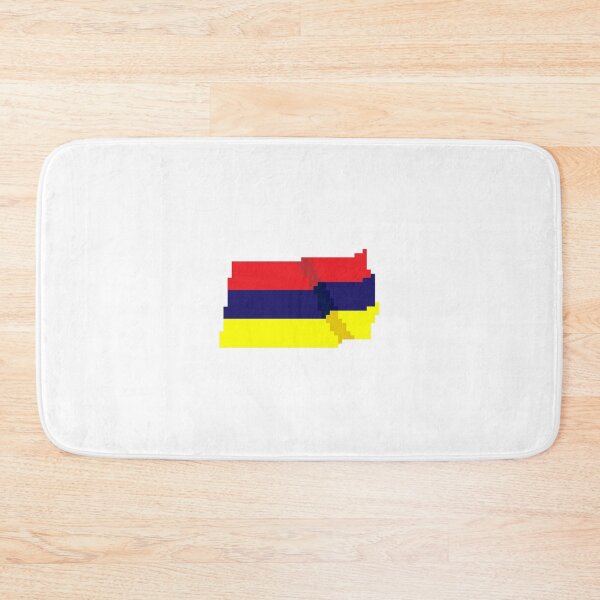 Item preview, Flag of Armenia, a flag with a pixel art designed and sold by massingso.
