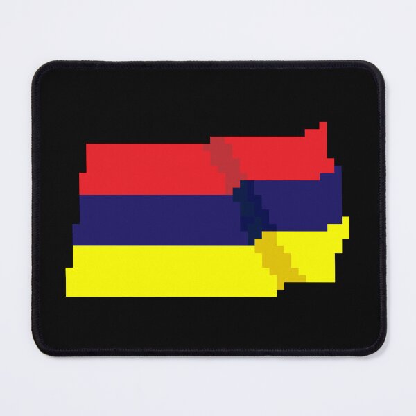 Item preview, Flag of Armenia, a flag with a pixel art designed and sold by massingso.