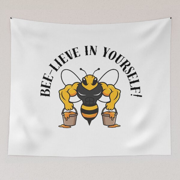 Item preview, Bee-lieve in yourself! designed and sold by alekspardesign.