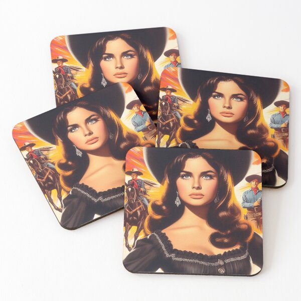 Item preview, Vintage Western Woman designed and sold by PulpVintage.
