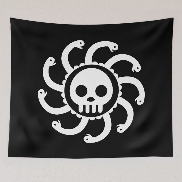 Item preview, boa hancock kuja flag vintage retro designed and sold by losgalacti.