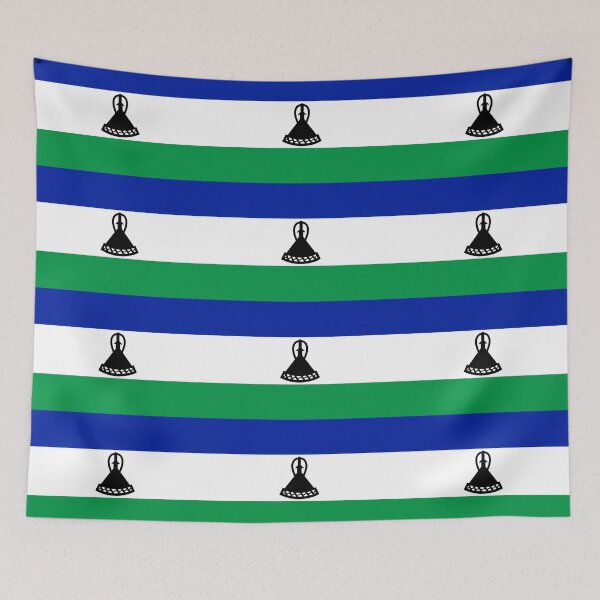 Item preview, Lesotho Flag- Show your love for Lesotho! designed and sold by AlaskaExtreme.