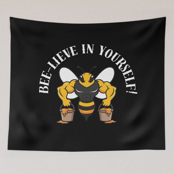 Item preview, Bee-lieve in yourself! designed and sold by alekspardesign.