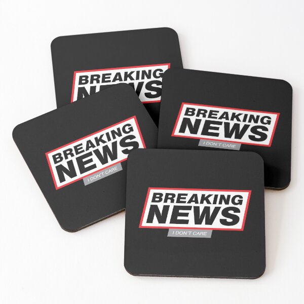 Item preview, Breaking News: I Don't Care designed and sold by johnnyp1975.