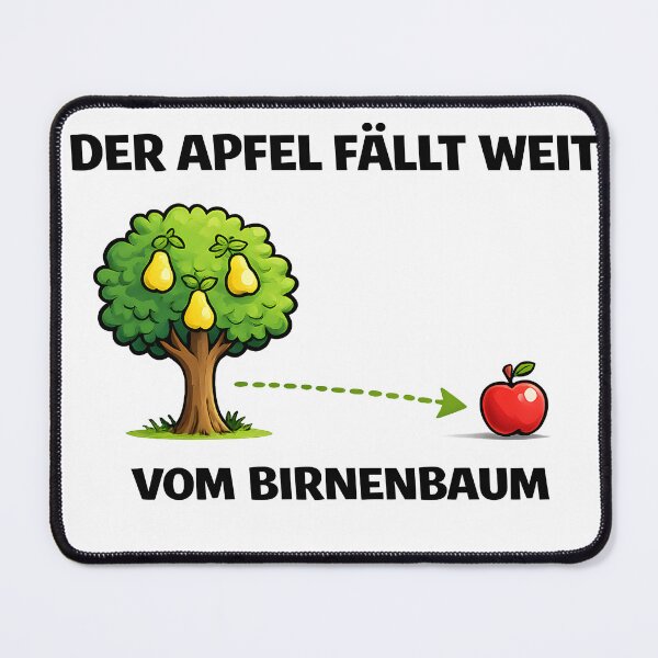 Item preview, The apple falls far from the pear tree. designed and sold by AggAverse.