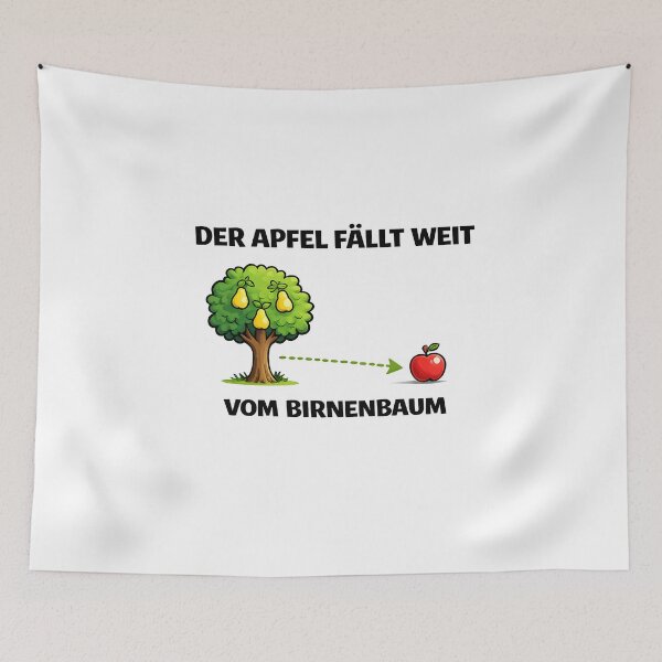 Item preview, The apple falls far from the pear tree. designed and sold by AggAverse.