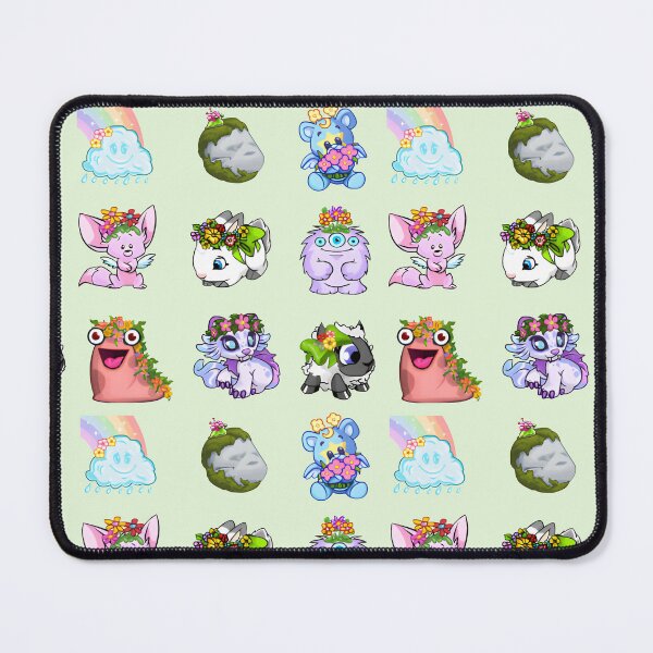 Item preview, Neopets Spring PetPets Sticker 9-Pack designed and sold by Neopian Eagle.