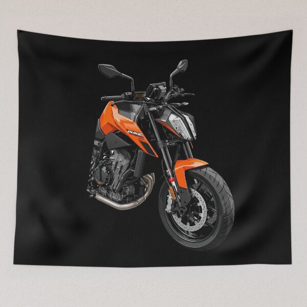Item preview, KTM Duke 790 Detailed Close-Up Street Bike Artwork designed and sold by enzoade.