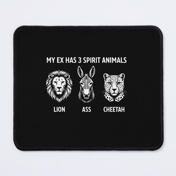Item preview, My Ex Has 3 Spirit Animals Lion  designed and sold by Narutomarket.