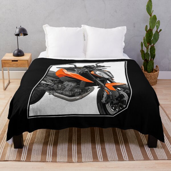 Item preview, KTM Duke 790 Close-Up Naked Motorcycle Illustration designed and sold by enzoade.