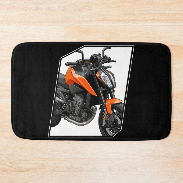 Artikelvorschau, KTM Duke 790 Nahaufnahme eines Naked Bikes entworfen und verkauft von enzoade.