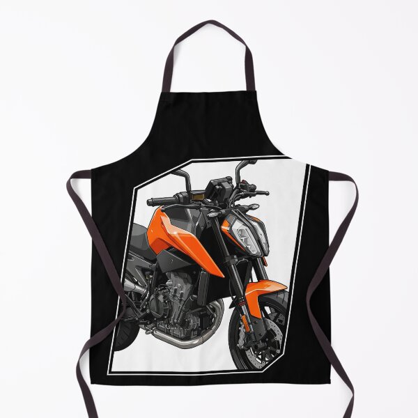 Item preview, KTM Duke 790 Close-Up Naked Motorcycle Illustration designed and sold by enzoade.